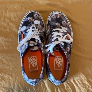 ASPCA Vans cat edition. Used, Men’s 7.5, Women’s 9